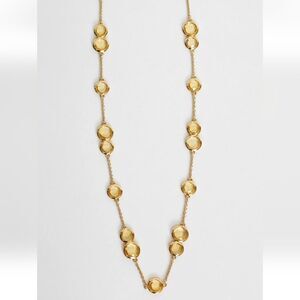 Kate Spade Gold Toned Faceted Necklace